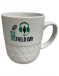 16 oz. ceramic mug has matte finish exterior with inner glaze. 2022 ARRL Field Day logo.

